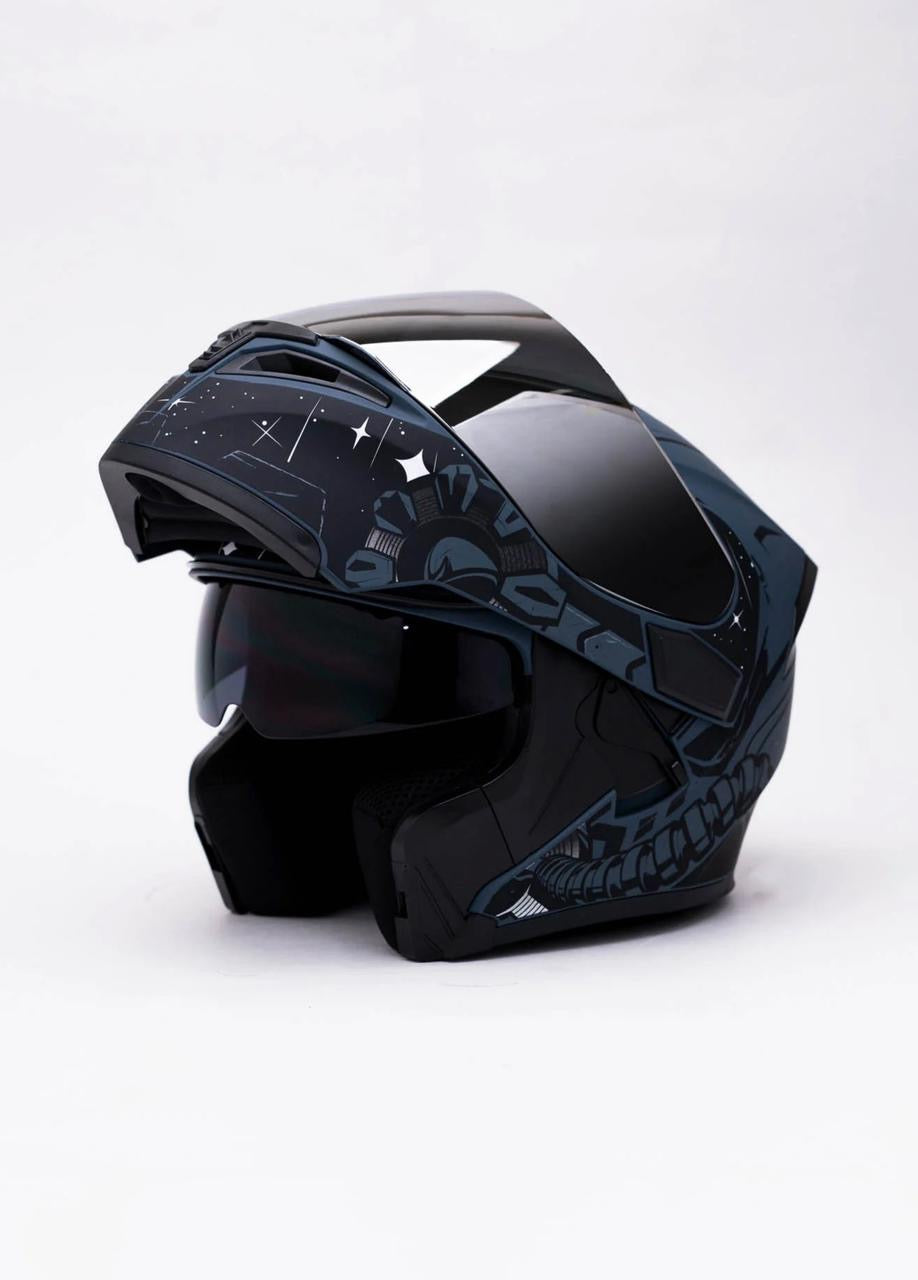 Vector 254 DOT certified Flip up helmet washable paddings