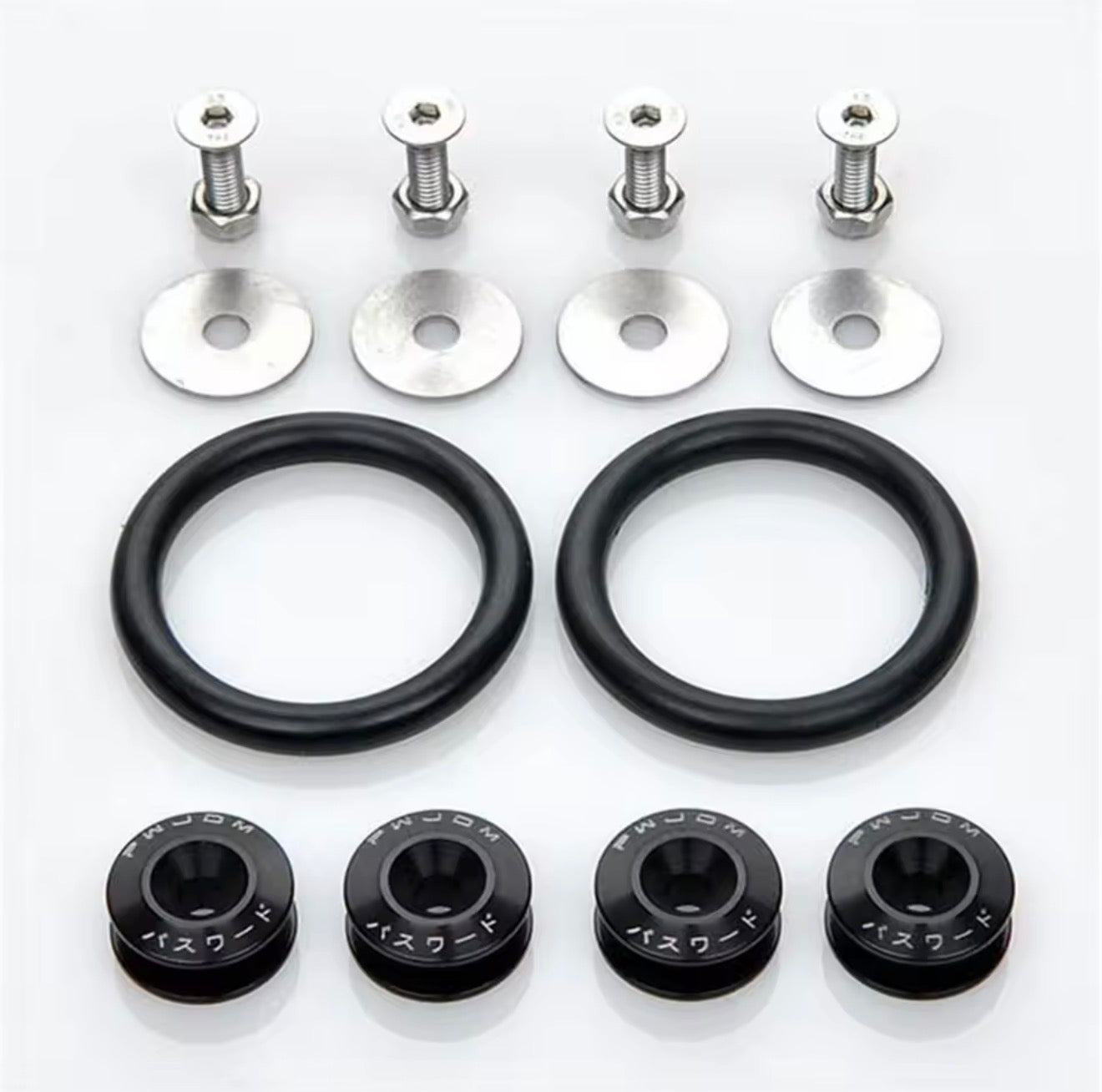 4 pice Chin Cover Fancy Nuts Bolt For Motorcycle ( chaina Imported)