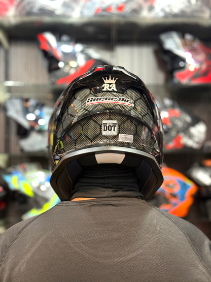 Superair SP915 ultra  Carbon DOT certified Helmet