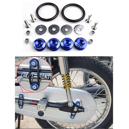 4 pice Chin Cover Fancy Nuts Bolt For Motorcycle ( chaina Imported)