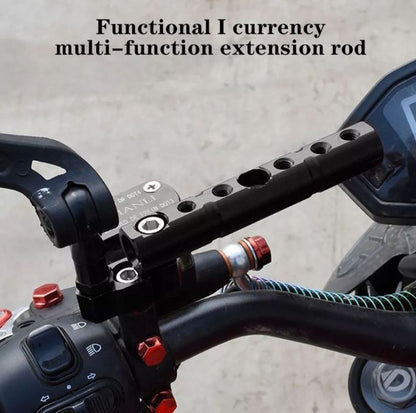 Universal Alluminium Handlebar Extension Rod For Motorcycle, Universal Handlebar Extended Bracket Space Saving for Motorcycles, Multiple Options ,extension road