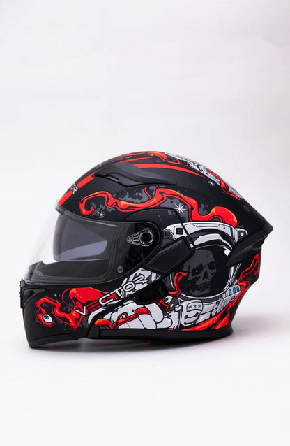 Vector 254 DOT certified Flip up helmet washable paddings