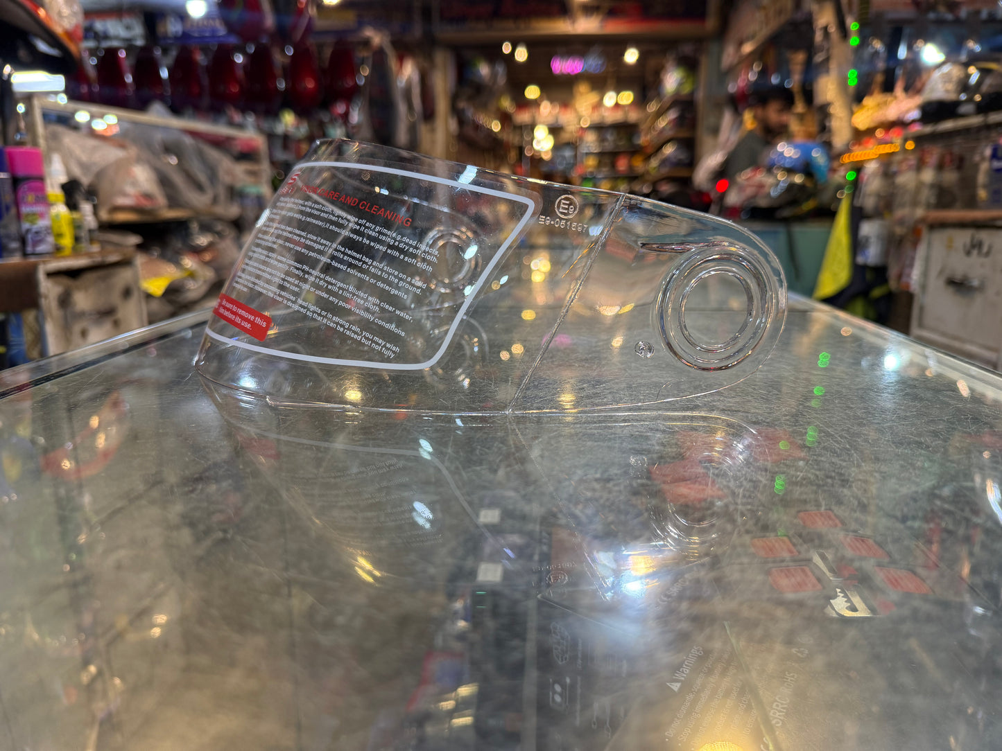 Visor Superair 913 & superair 914 Vector 260 Transparent visor