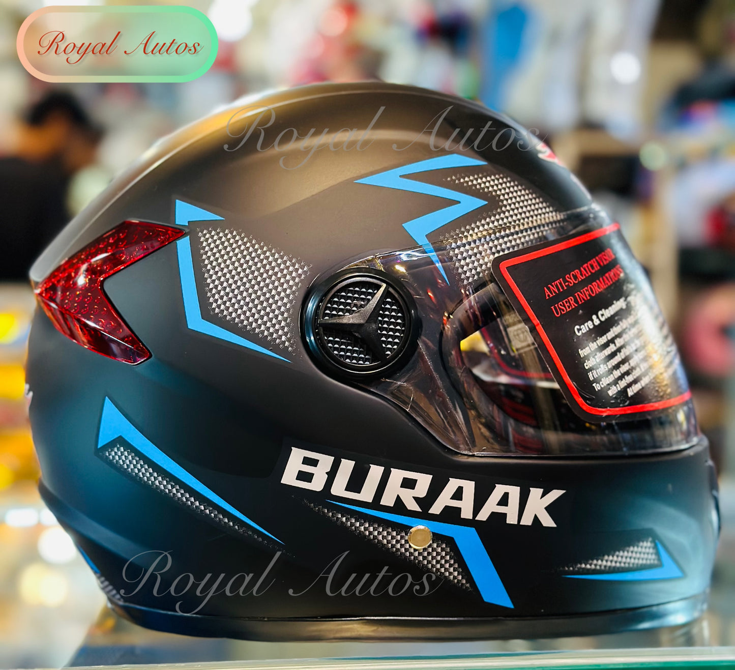 Buraak & Vector 905 Full face Imported Helmet large size top quality