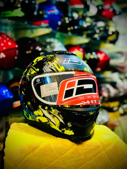 ID Spartan Full face ECE and TIS Certified helmet