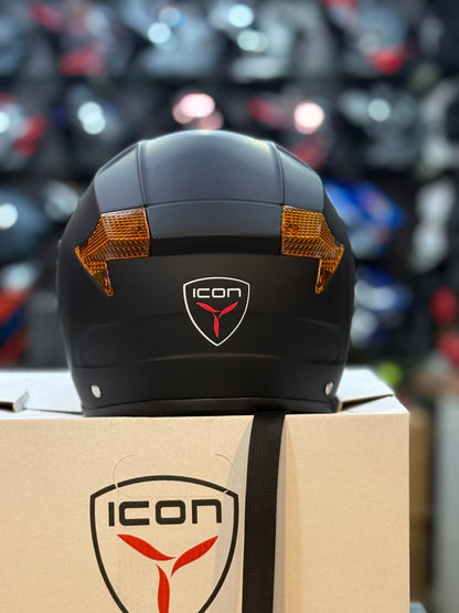 Icon 250 Scoty Cap helemt Motorcycle Open Face Helmet , Cap helemt