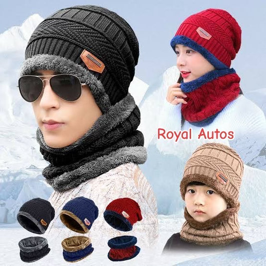 Hat & Neck warmer Winter Cap (unisex)