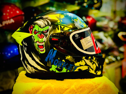 ID Spartan Full face ECE and TIS Certified helmet