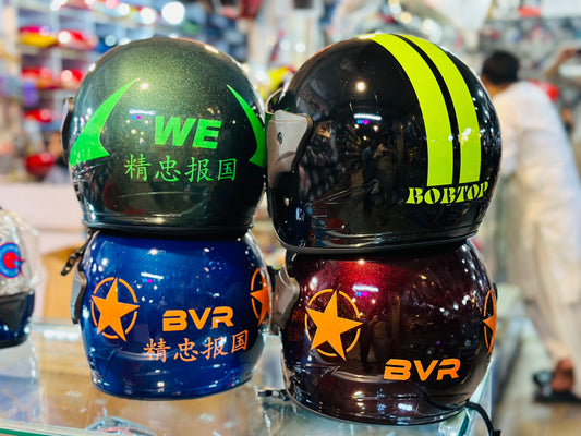 BVR Half face Helmet