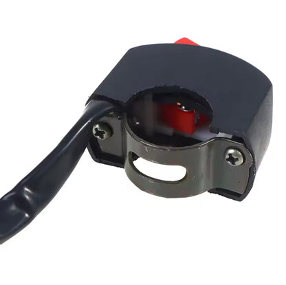 LED Headlight Switches Far Near Three Line Motorcycle Handlebar Switch Button Driving Light Switch Motorbike Switch Button
