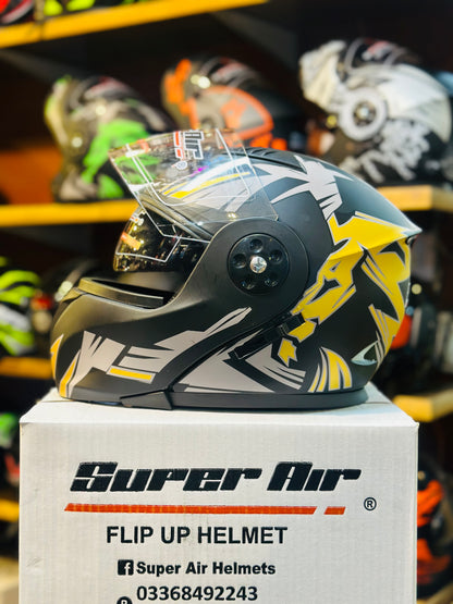 Superair 275 Helmet ABS quality unbreakable & washable padding ( Made in Pakistan 🇵🇰 )