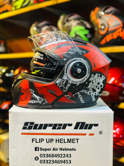 Superair 275 Helmet ABS quality unbreakable & washable padding ( Made in Pakistan 🇵🇰 )