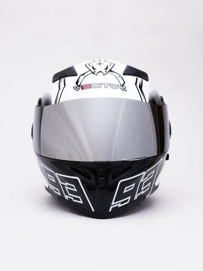 Vector 254 DOT certified Flip up helmet washable paddings