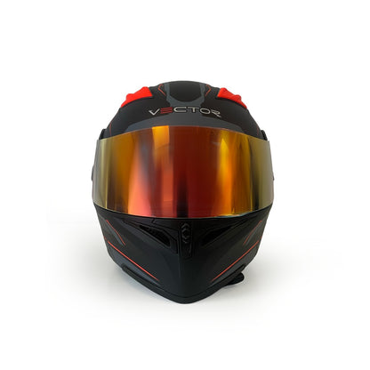 Vector 254 Prime F1 with Polarise Visor  DOT certified Helmet Modular helmet