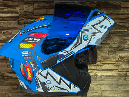 Vector 254 Prime with Polarise Visor  DOT certified Helmet Modular helmet