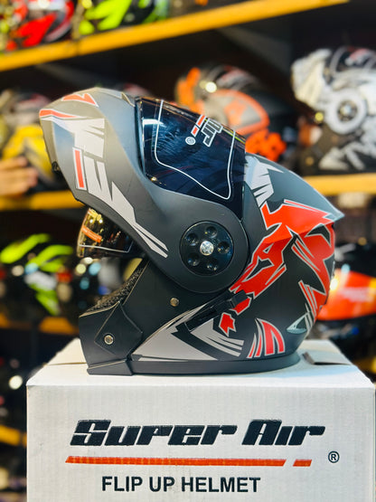 Superair 275 Helmet ABS quality unbreakable & washable padding ( Made in Pakistan 🇵🇰 )