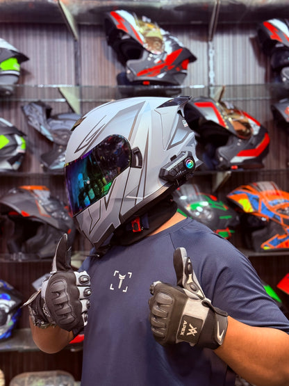 Superair SP915 ultra  with Waterproof Bluetooth DOT certified Helmet