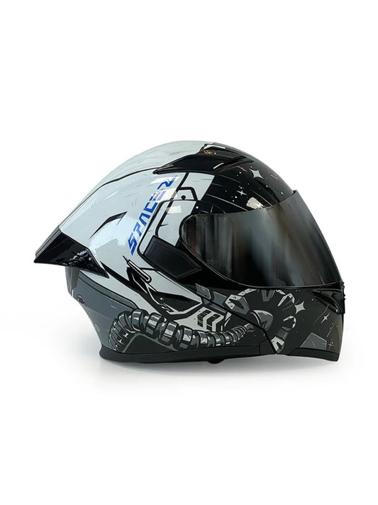 Vector 254 Prime Alpha Gloss with Polarise Visor  DOT certified Helmet Modular helmet