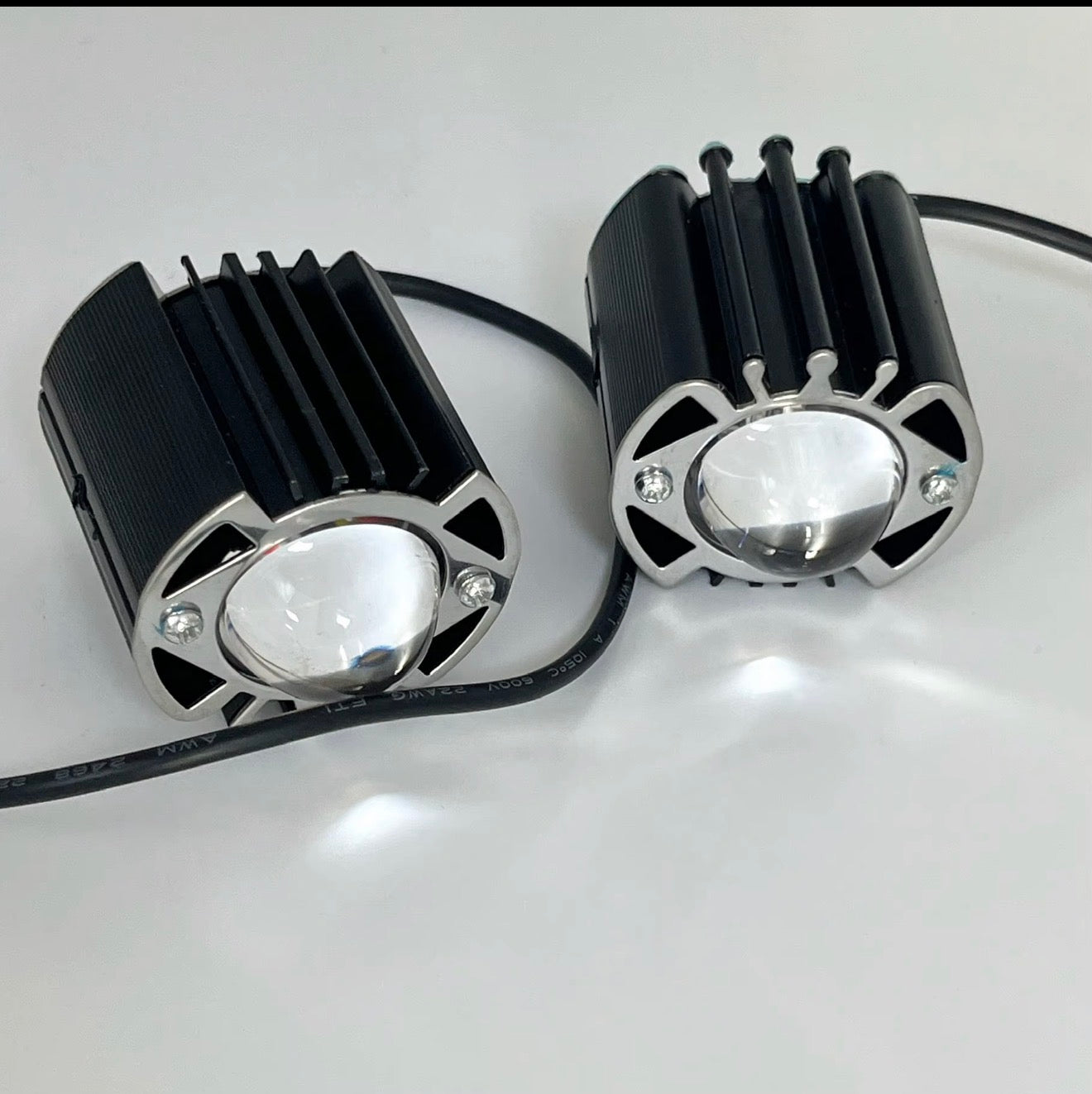 SSL G SG16 L19 25W Motorcycle LED Fog Light – 3 Color Beam | 85V DC | 2500LM