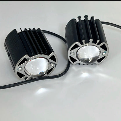 SSL G SG16 L19 25W Motorcycle LED Fog Light – 3 Color Beam | 85V DC | 2500LM