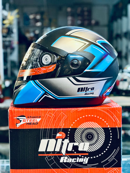 Nitro Helmet (Graphic ) unbreakable helmet