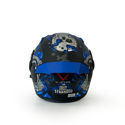 Vector 254 Prime orange with Polarise Visor  DOT certified Helmet Modular helmet