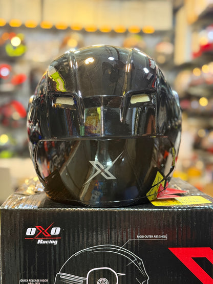 Oxo  Full face Helmet large size top quality unbreakable & Non reflection PC visor