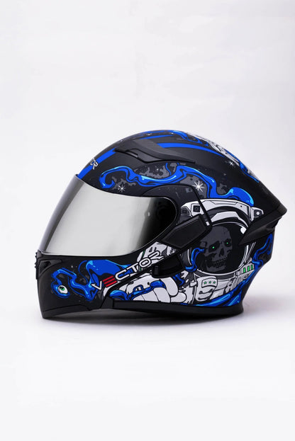 Vector 254 DOT certified Flip up helmet washable paddings