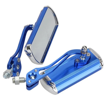 UNIVERSAL MOTORCYCLE REARVIEW MIRRORS Mobile shape REAR VIEW MIRROR 8MM 10MM GENERIC