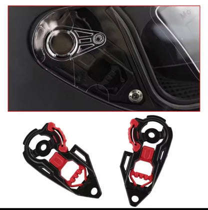 Visor Mechanism – Jiekai JK316 JK902 & SP 169 – Ratchet System Helmet – Screen Holder – Stepper