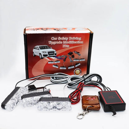4 pice remote Dolphan Flasher for Motorcycle Police flasher