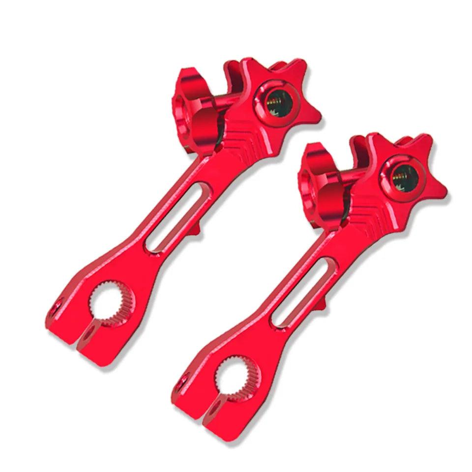 Pair of Break Killi set   Motorcycle Rear Brake Rocker CNC Adjustable Tension Lever Motorbike Pit Dirt Bike ATV Universal Modification Part Accessories