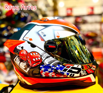 ID Spartan Full face ECE and TIS Certified helmet