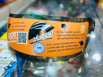 Flip Up Helmet visor Best for Vector 242, SuperAir 250 & 255 , Ozone 300 & 400 , YBR , V-Nice ,
