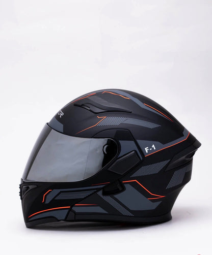 Vector 254 F1 with Vector Bike Bluetooth DOT certified Helmet
