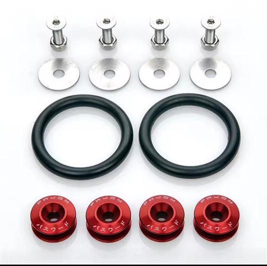 4 pice Chin Cover Fancy Nuts Bolt For Motorcycle ( chaina Imported)