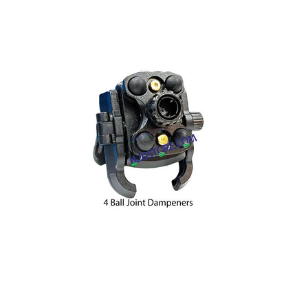 LIU HJG Mobile Holder Compact Pro 7578 Shockproof with Jaw Grip Damper Anti Vibration Proof Ball Joints for Motorcycle Universal Anti-Shake Anti-Theft Zero Vibration Shockproof