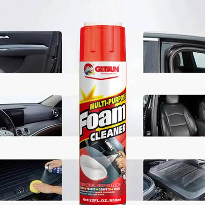 Biturbo Multi-Purpose Foam Cleaner (650ml) – Deep Cleaning Spray for Car & Bike Interiors & Tyres