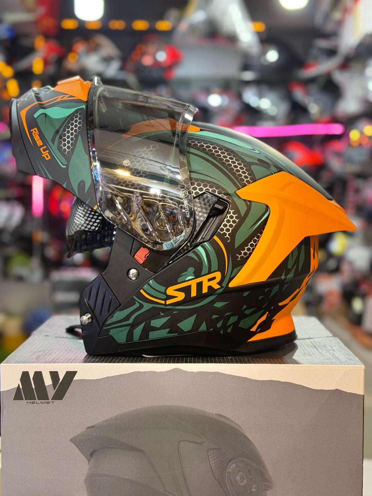 MY HELMET FF 950 ECE 22.06 Certified Full-Face Motorcycle Helmet with Dual Visor