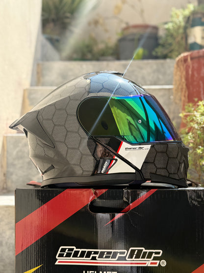 Superair SP915 ultra  Carbon DOT certified Helmet