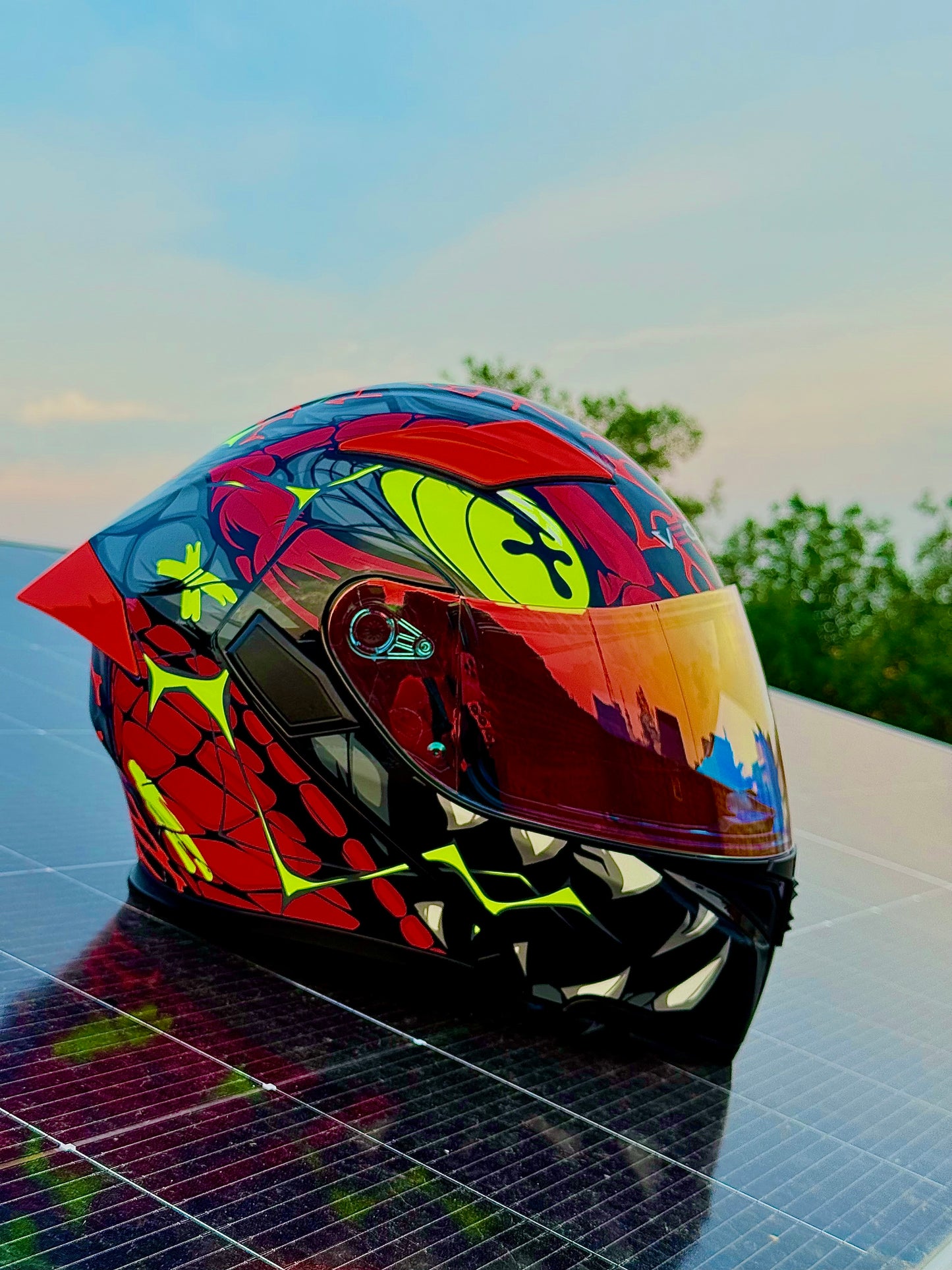 Vector 254 Prime with Polarise Visor  DOT certified Helmet Modular helmet