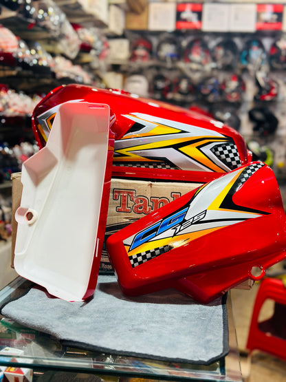 Honda 125 Red 2025 model outfit (master copy )