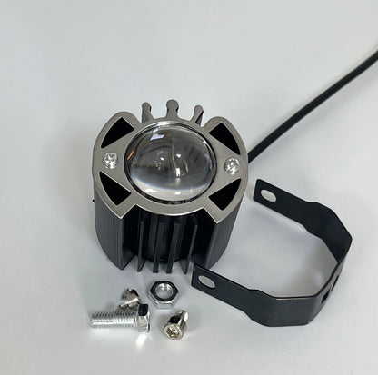 SSL G SG16 L19 25W Motorcycle LED Fog Light – 3 Color Beam | 85V DC | 2500LM