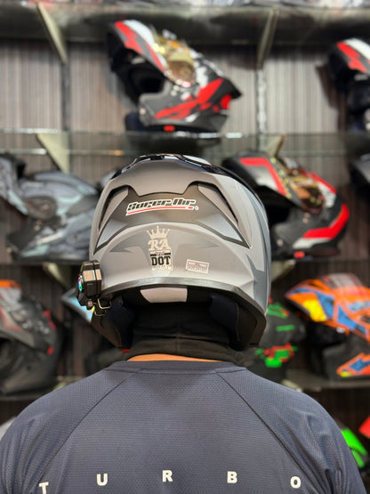 Superair SP915 ultra  with Waterproof Bluetooth DOT certified Helmet
