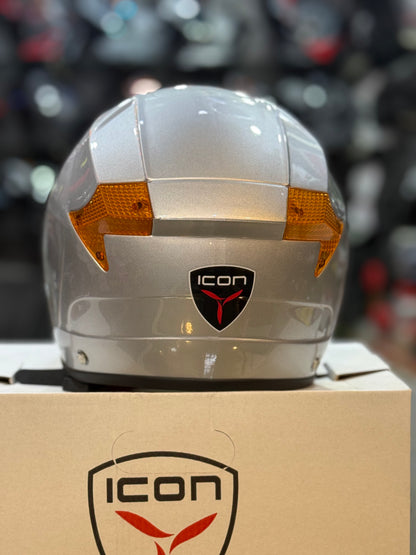 Icon 250 Scoty Cap helemt Motorcycle Open Face Helmet , Cap helemt