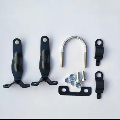 New Motorcycle Safe guard E102 Universal fitting Heavy Duty With Anti Rust ABS Coating  FOR YAMAHA YBR , YBR-G, YBZ , HONDA CB150F, HONDA CB125F, GR150, GS150 Leg Guard (imported)