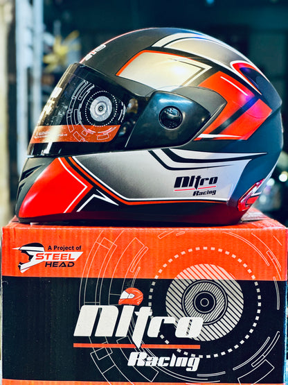 Nitro Helmet (Graphic ) unbreakable helmet