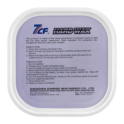 7CF Hard Wax Body Polish 200g – Premium Car Polish Wax | High Gloss, Water Repellent & Paint Protection