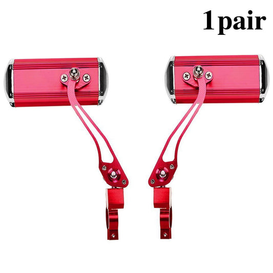 UNIVERSAL MOTORCYCLE REARVIEW MIRRORS Mobile shape REAR VIEW MIRROR 8MM 10MM GENERIC