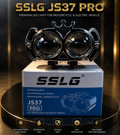 SSLG JS37 PRO Dual Lens LED Motorcycle Light